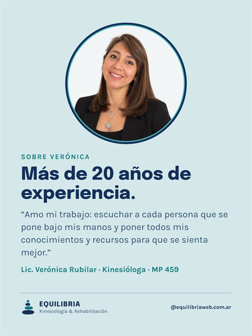 Publicación: Sobre Verónica, más de 20 años de experiencia